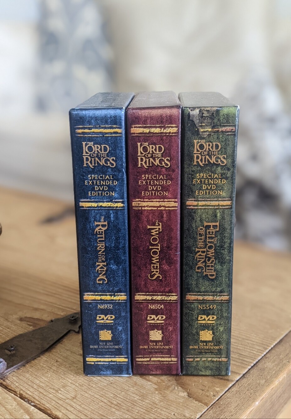 The Lord of the Rings Special Extended DVD Box Set - Blue Red Green